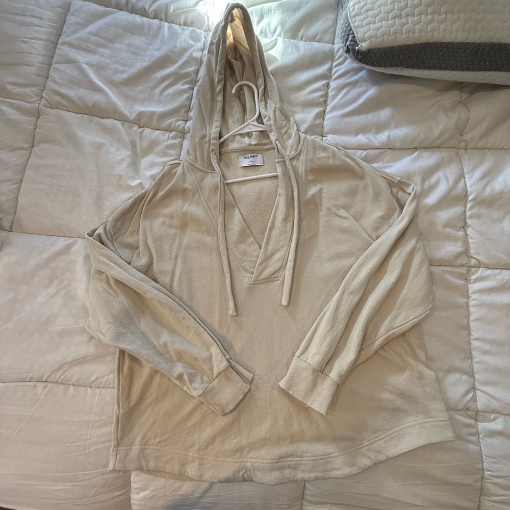 Old Navy Cream Terry Tunic